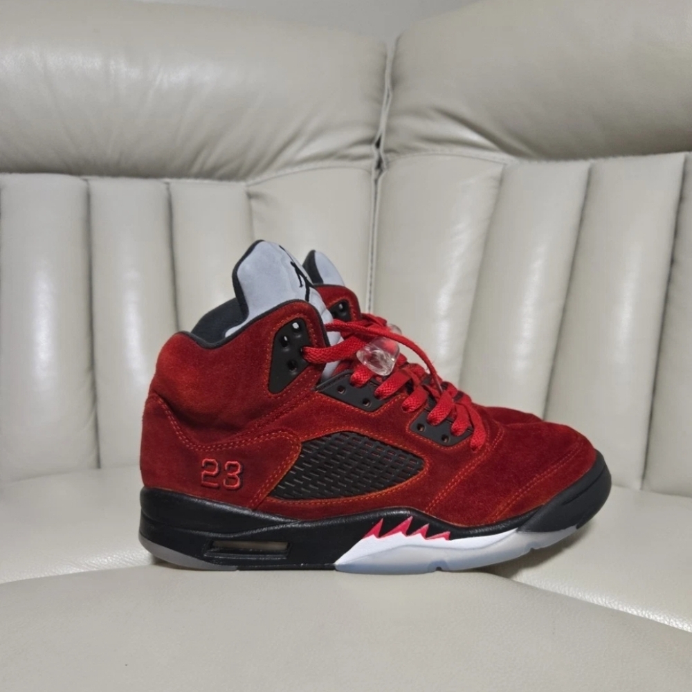 Jordan 5 Raging Bull Size 8 (Customized) - Picture 8 of 14